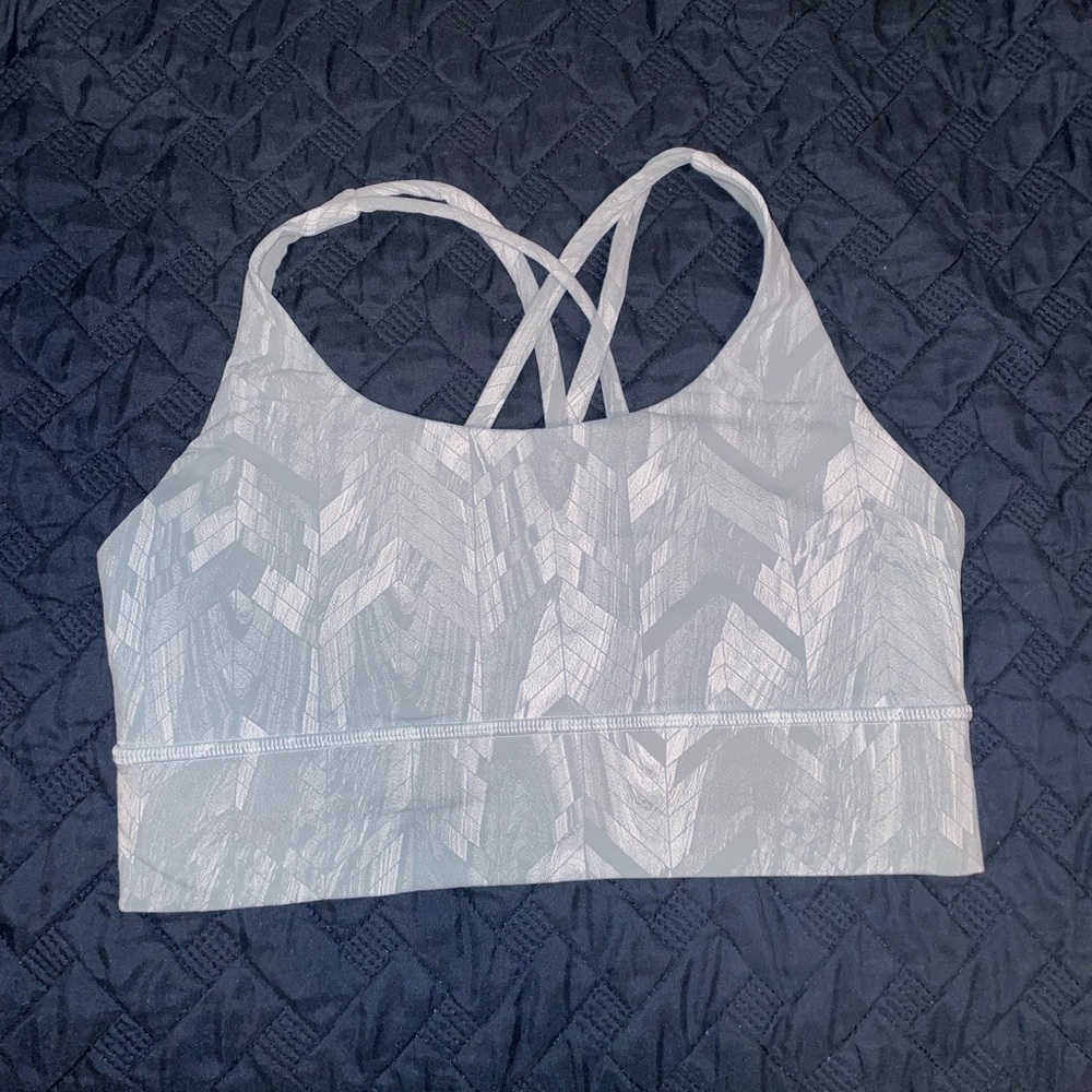 Lululemon Energy Longline Bra *Medium support size 8
